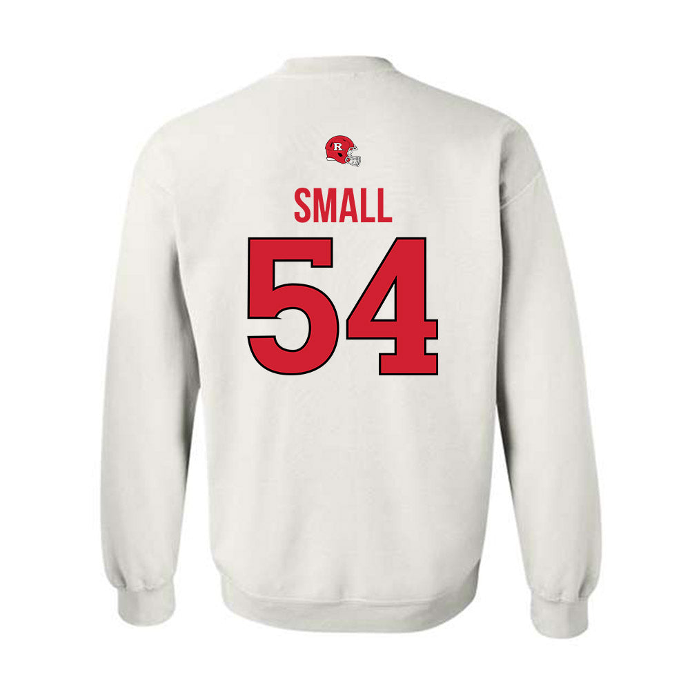 Rutgers - NCAA Football : Everett Small - Classic Shersey Crewneck Sweatshirt-1