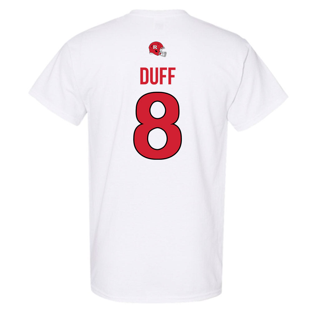 Rutgers - NCAA Football : KJ Duff - Classic Shersey T-Shirt-1