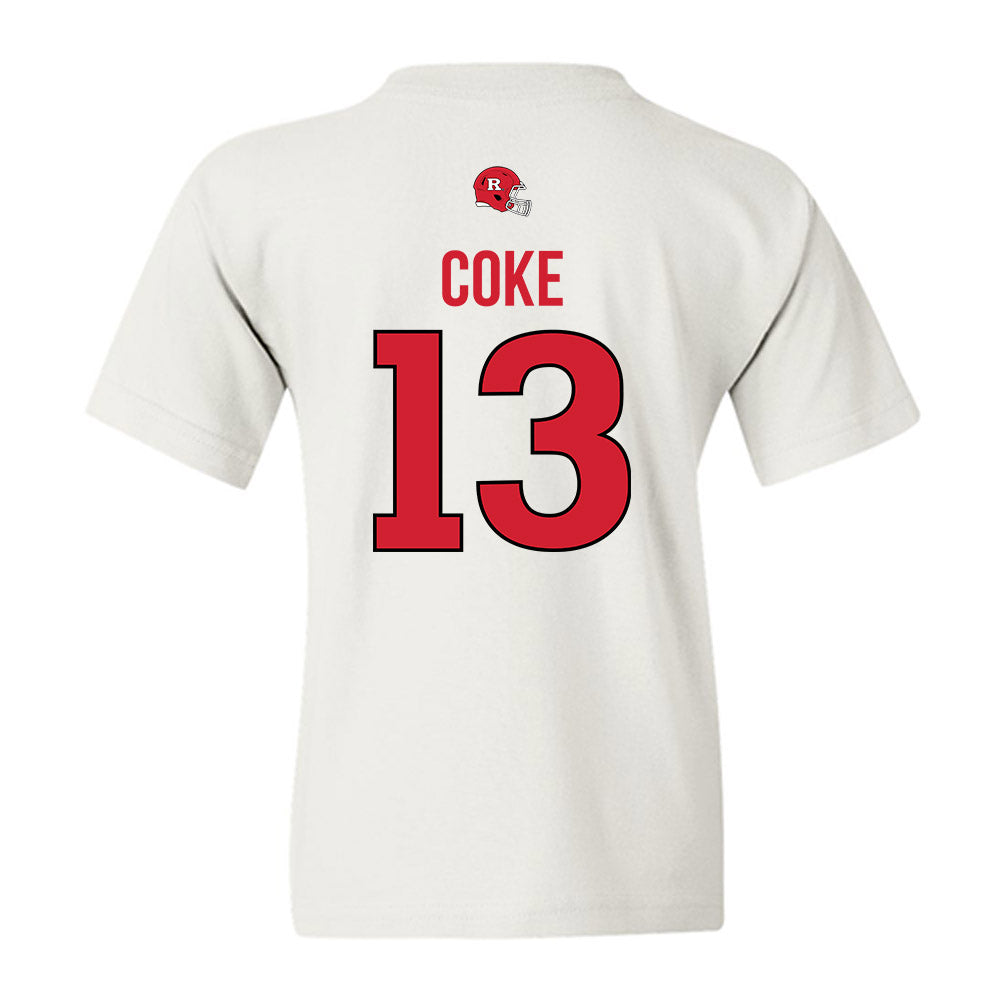 Rutgers - NCAA Football : Elias Coke - Classic Shersey Youth T-Shirt-1