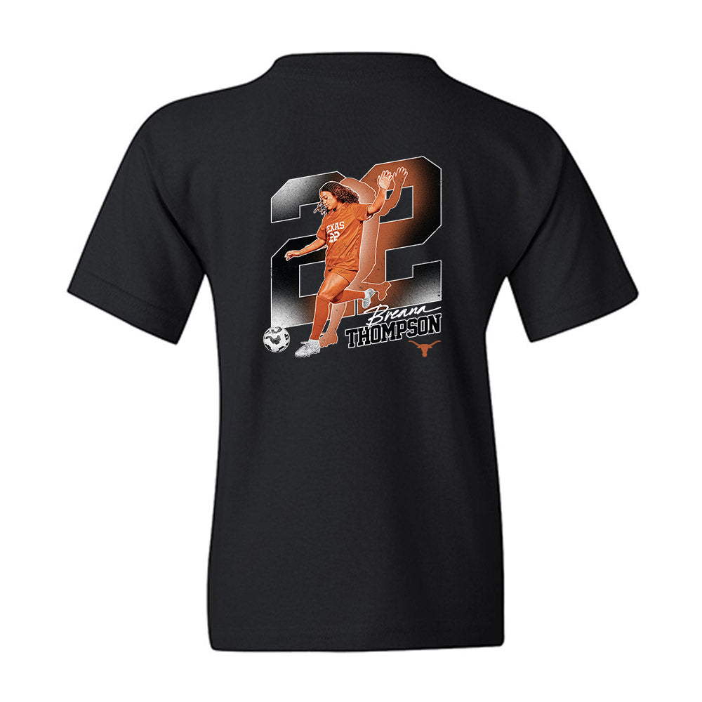Texas - NCAA Women's Soccer : Breana Thompson - Graphic Tee Youth T-Shirt-1
