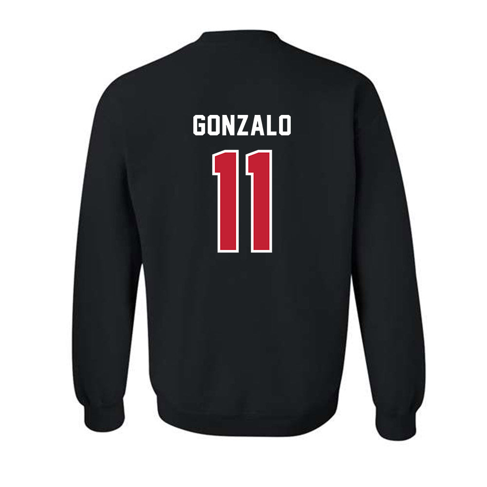Montclair State - NCAA Baseball : Chris Gonzalo - Classic Shersey Crewneck Sweatshirt-1