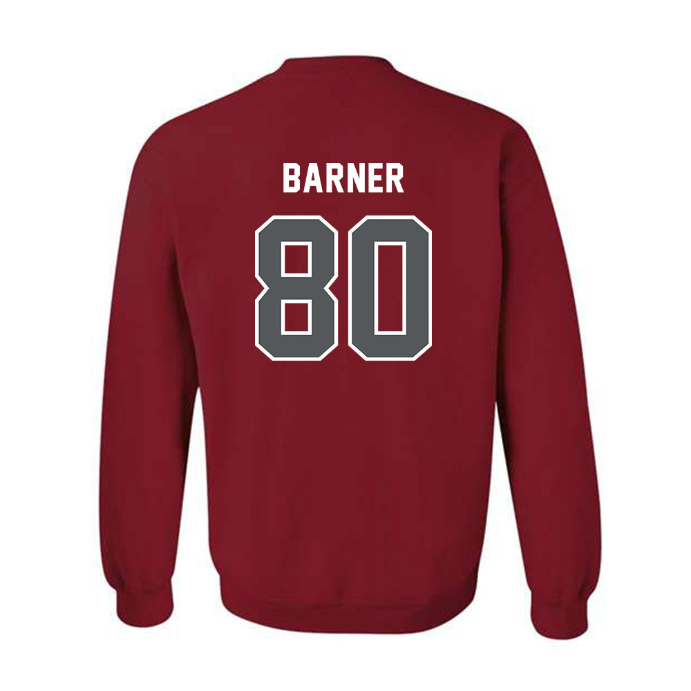 Montclair State - NCAA Football : Sincere Barner - Classic Shersey Crewneck Sweatshirt-1