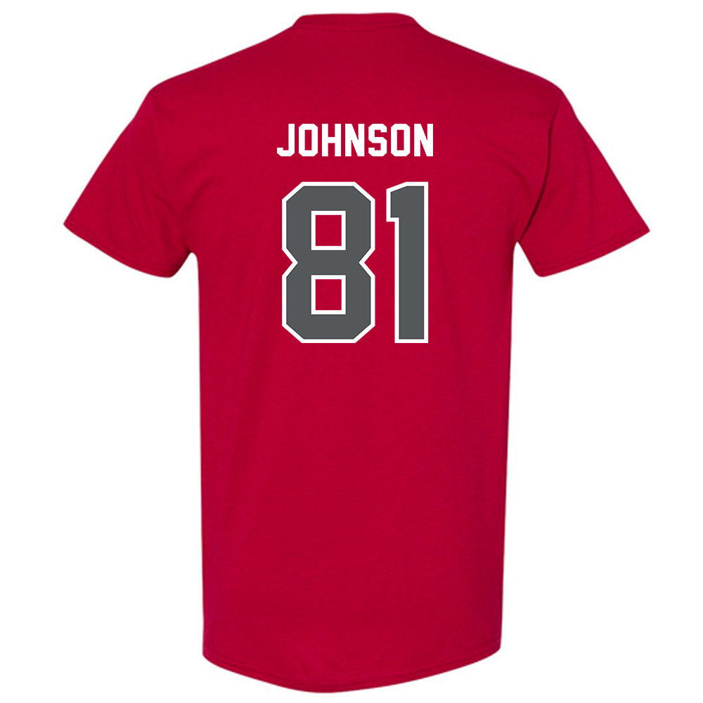 Montclair State - NCAA Football : Brandon Johnson - Classic Shersey T-Shirt-1