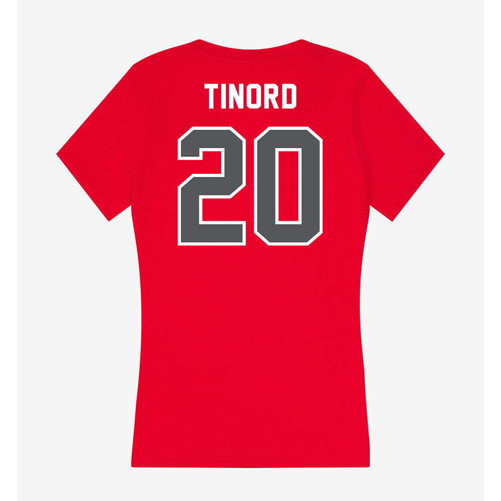 Montclair State - NCAA Football : Bernard Tinord - Classic Shersey Women's V-Neck T-Shirt-1