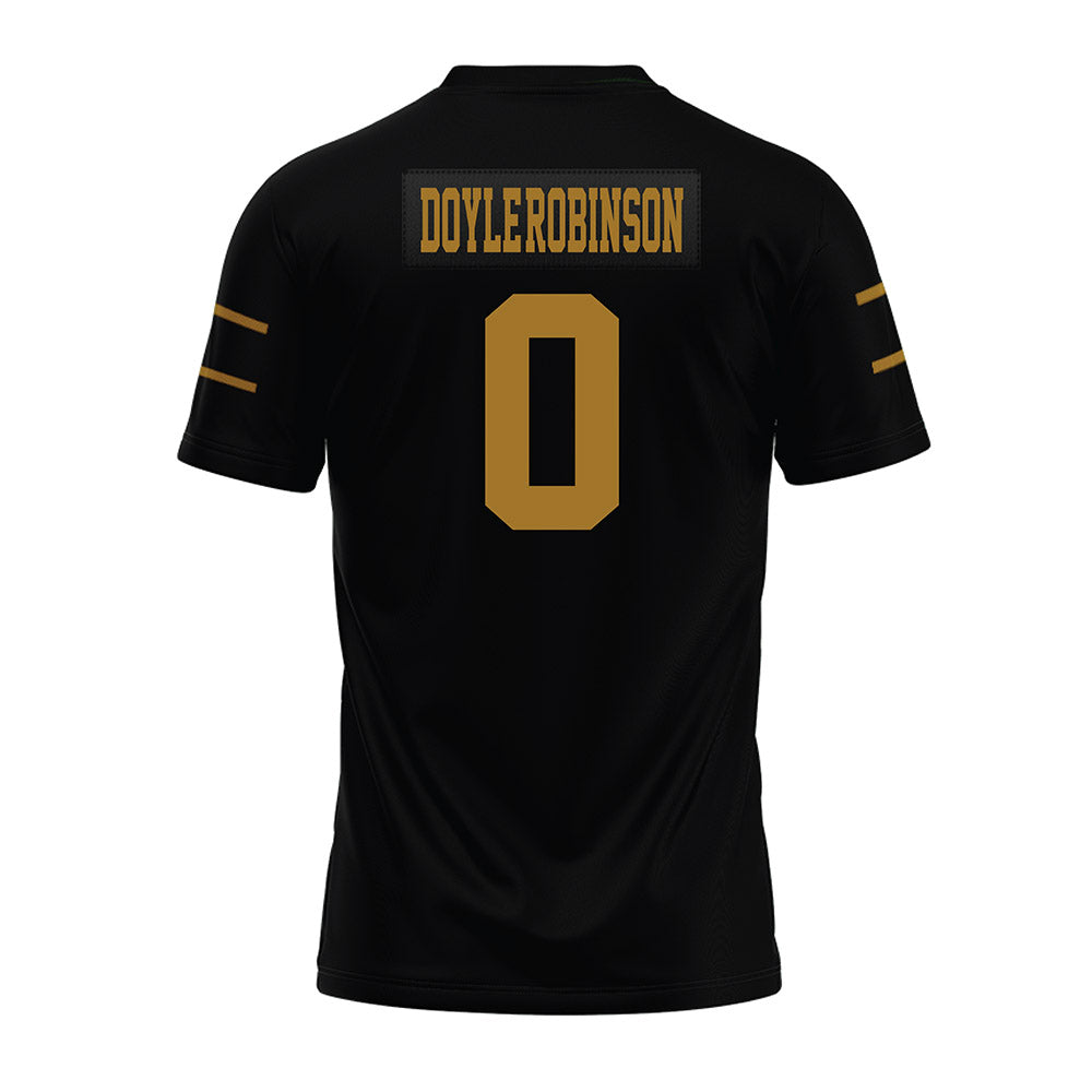 Emporia - NCAA Football : DaKote Doyle-Robinson - Black Premium Football Jersey-1