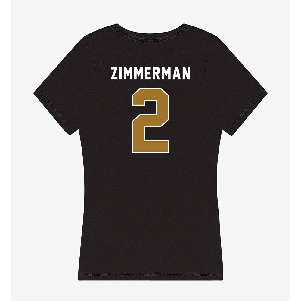 Emporia - NCAA Women's Soccer : Avery Zimmerman - Classic Shersey Women's V-Neck T-Shirt-1