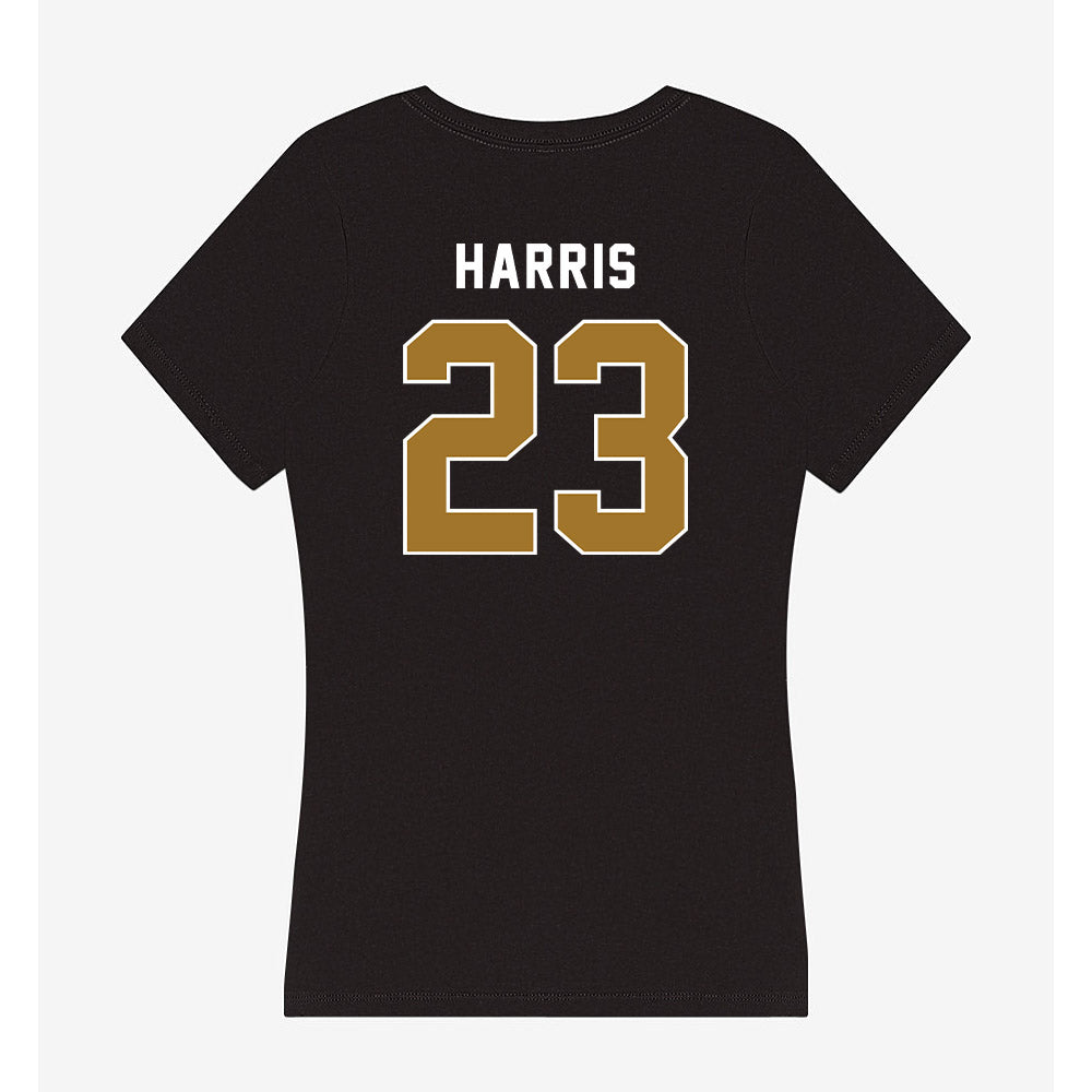 Emporia - NCAA Men's Basketball : Chris Harris - Classic Shersey Women's V-Neck T-Shirt-1