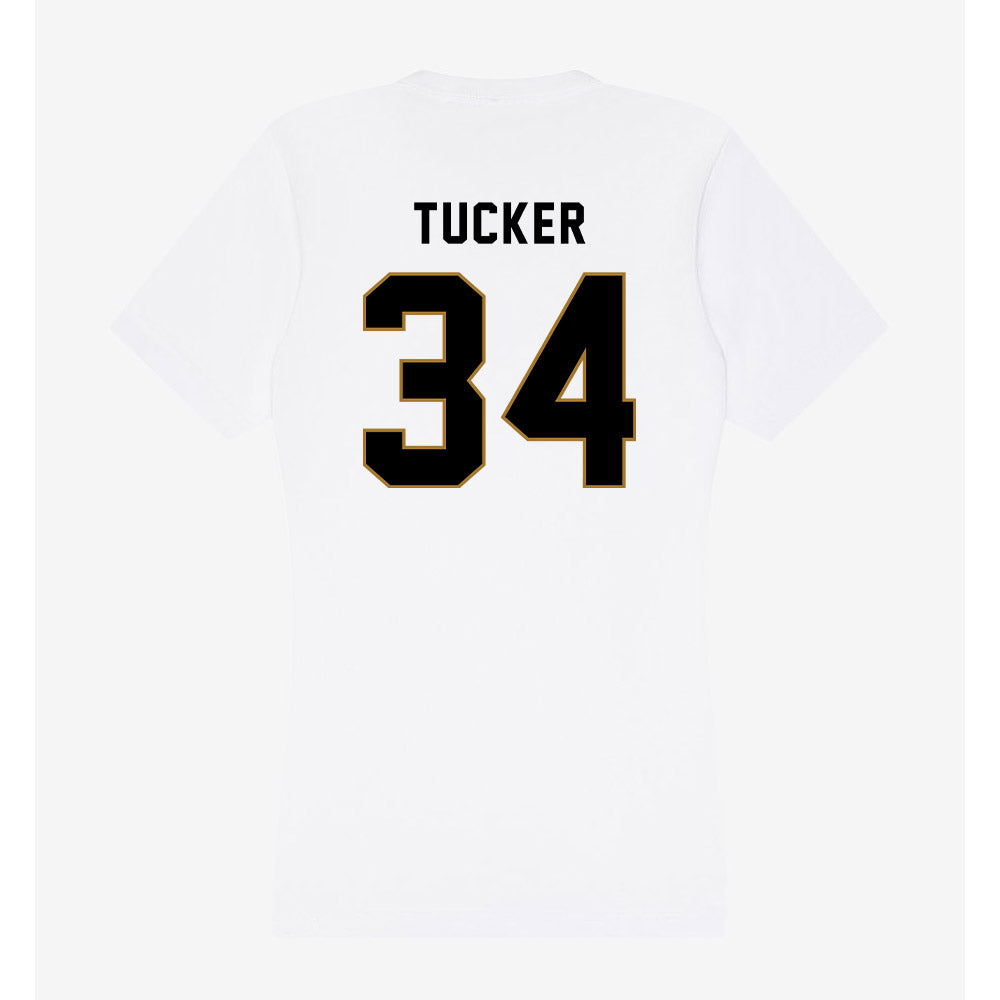 Emporia - NCAA Football : Jake Tucker - Classic Shersey Women's V-Neck T-Shirt-1