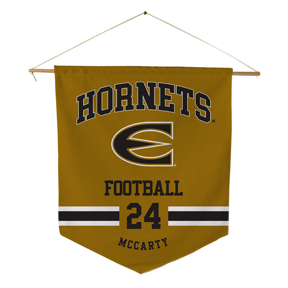 Emporia - NCAA Football : Erik McCarty - Pennant - 18" x 21"-0