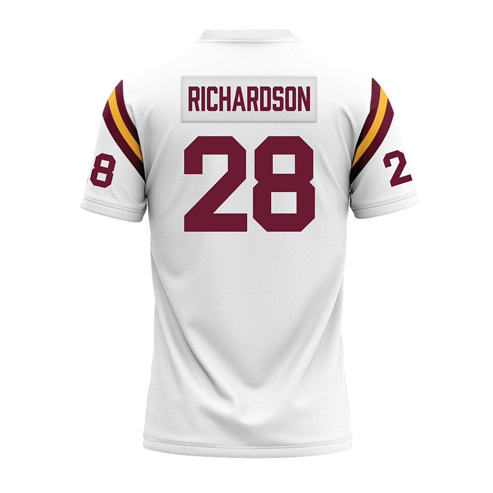 Minnesota - NCAA Football : Trason Richardson - 1960 White Premium Football Jersey-1