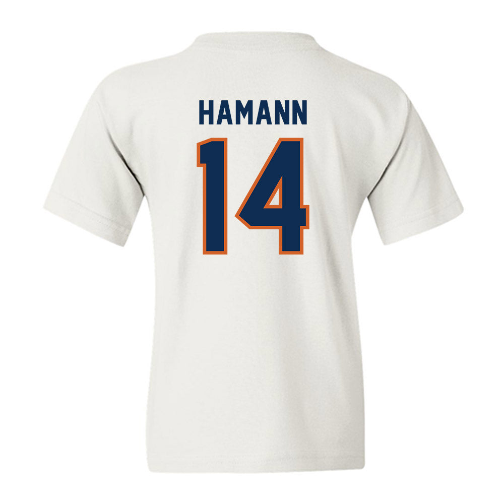 Wheaton IL - NCAA Women's Volleyball : Mary Hamann - Classic Shersey Youth T-Shirt-1