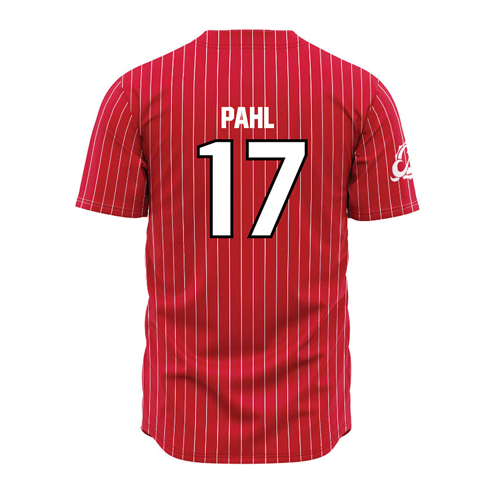 MSUM - NCAA Softball : Kendall Pahl - Red Jersey-1