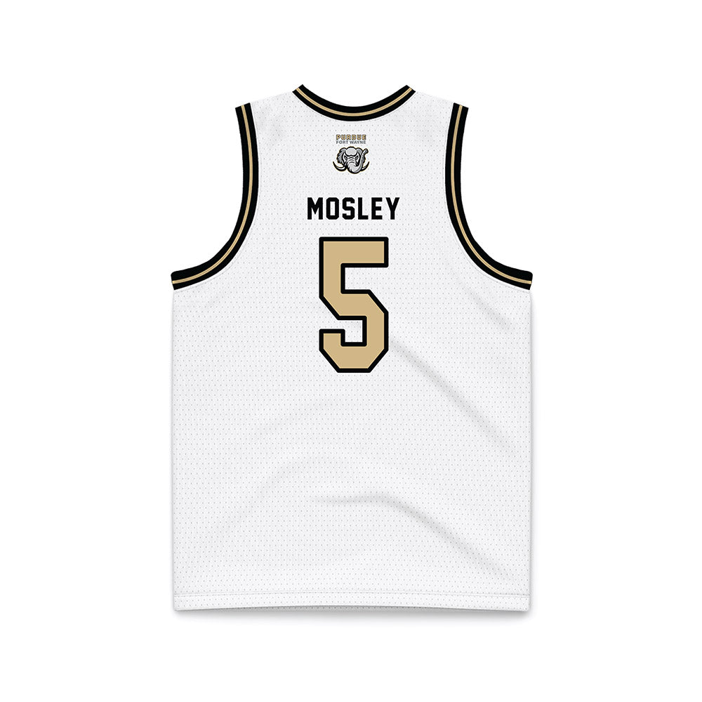 PFW - NCAA Men's Basketball : Emmanuel Mosley - Black Lining Basketball Jersey-1
