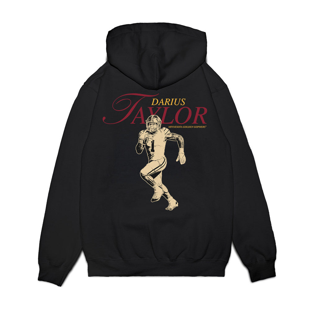 Minnesota - NCAA Football : Darius Taylor - Legacy Premium Hooded Sweatshirt-1