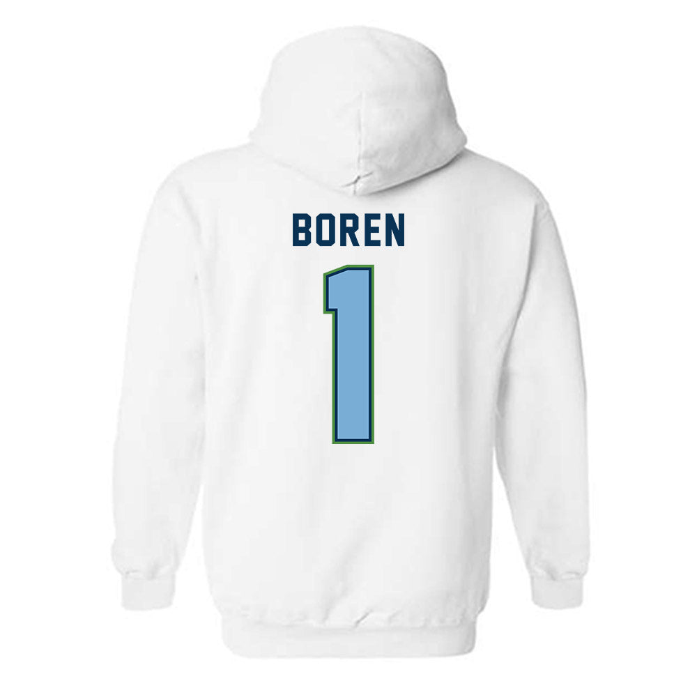 CSU Monterey Bay - NCAA Women's Soccer : Tyler Boren - Classic Shersey Hooded Sweatshirt-1