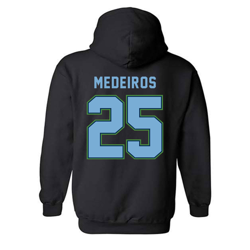 CSU Monterey Bay - NCAA Women's Basketball : Keegan Medeiros - Classic Shersey Hooded Sweatshirt-1