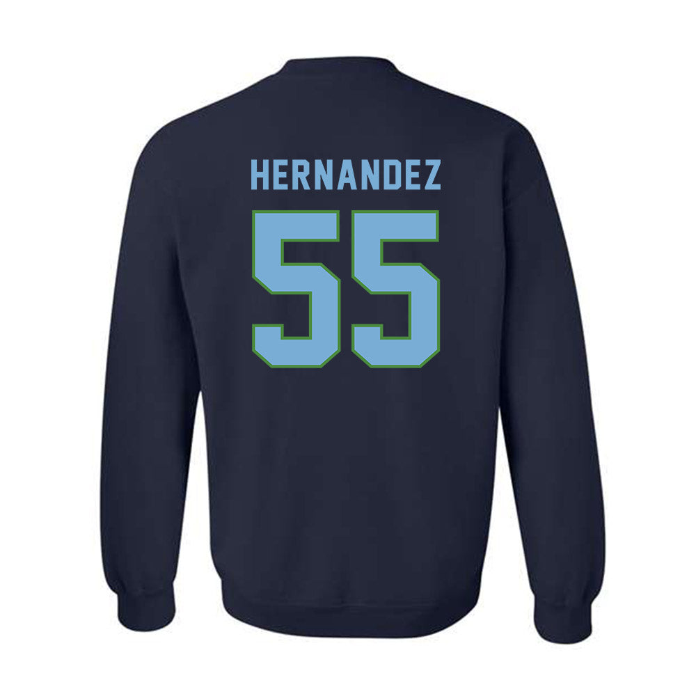 CSU Monterey Bay - NCAA Baseball : Jalen Hernandez - Classic Shersey Crewneck Sweatshirt-1