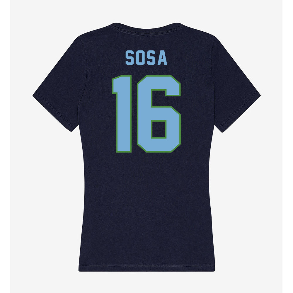 CSU Monterey Bay - NCAA Women's Water Polo : Emma Sosa - Classic Shersey Women's V-Neck T-Shirt-1
