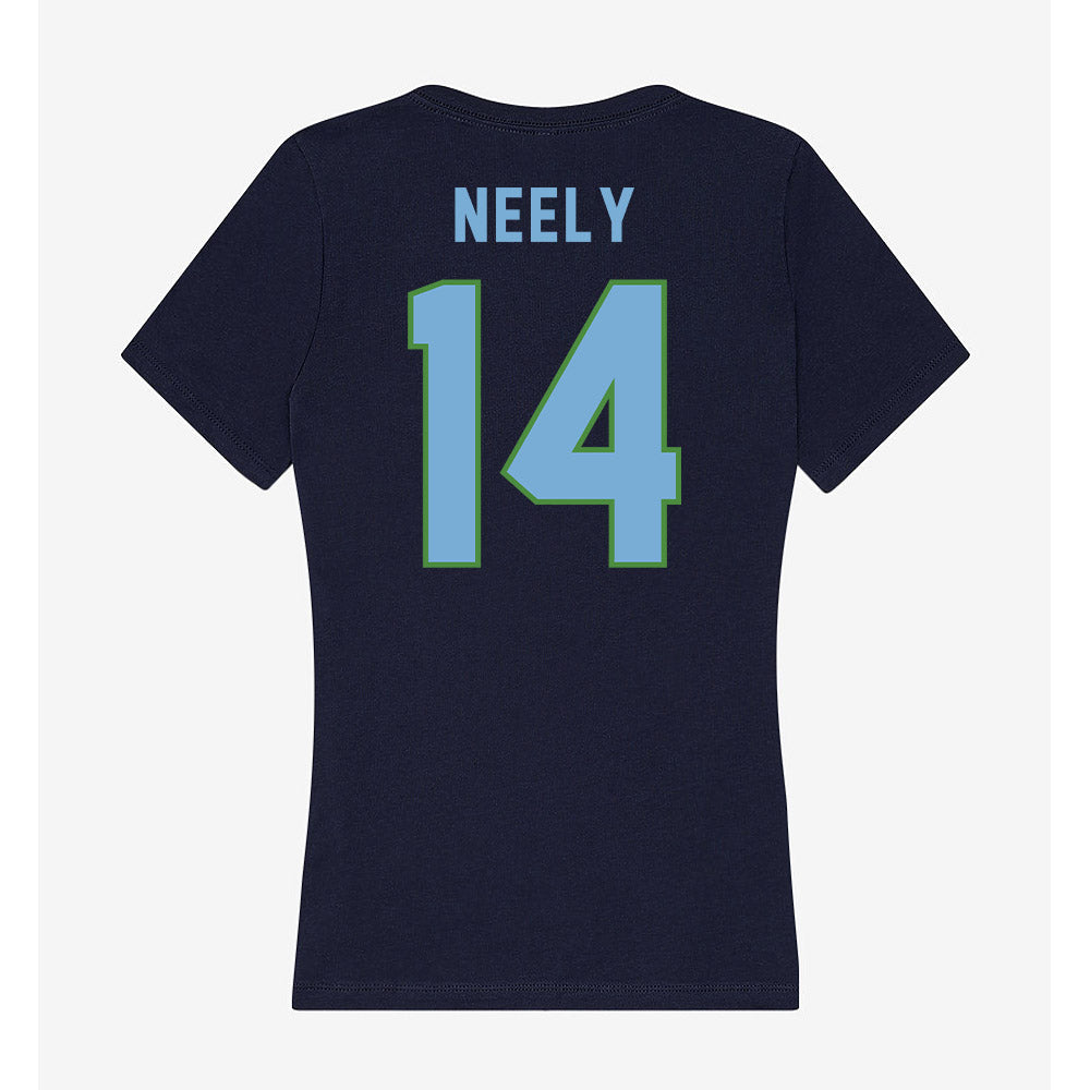 CSU Monterey Bay - NCAA Women's Volleyball : Lauren Neely - Classic Shersey Women's V-Neck T-Shirt-1