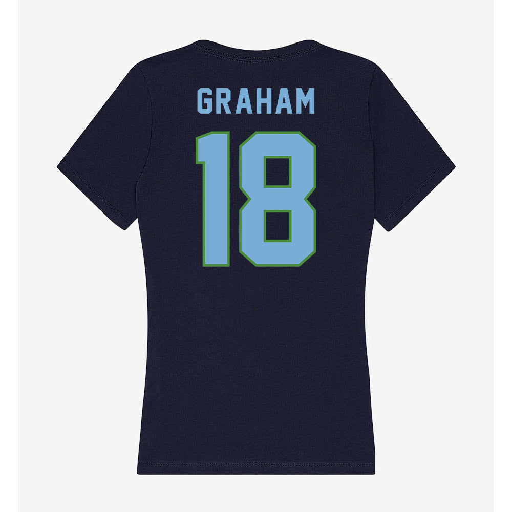 CSU Monterey Bay - NCAA Women's Volleyball : Rilee Graham - Classic Shersey Women's V-Neck T-Shirt-1