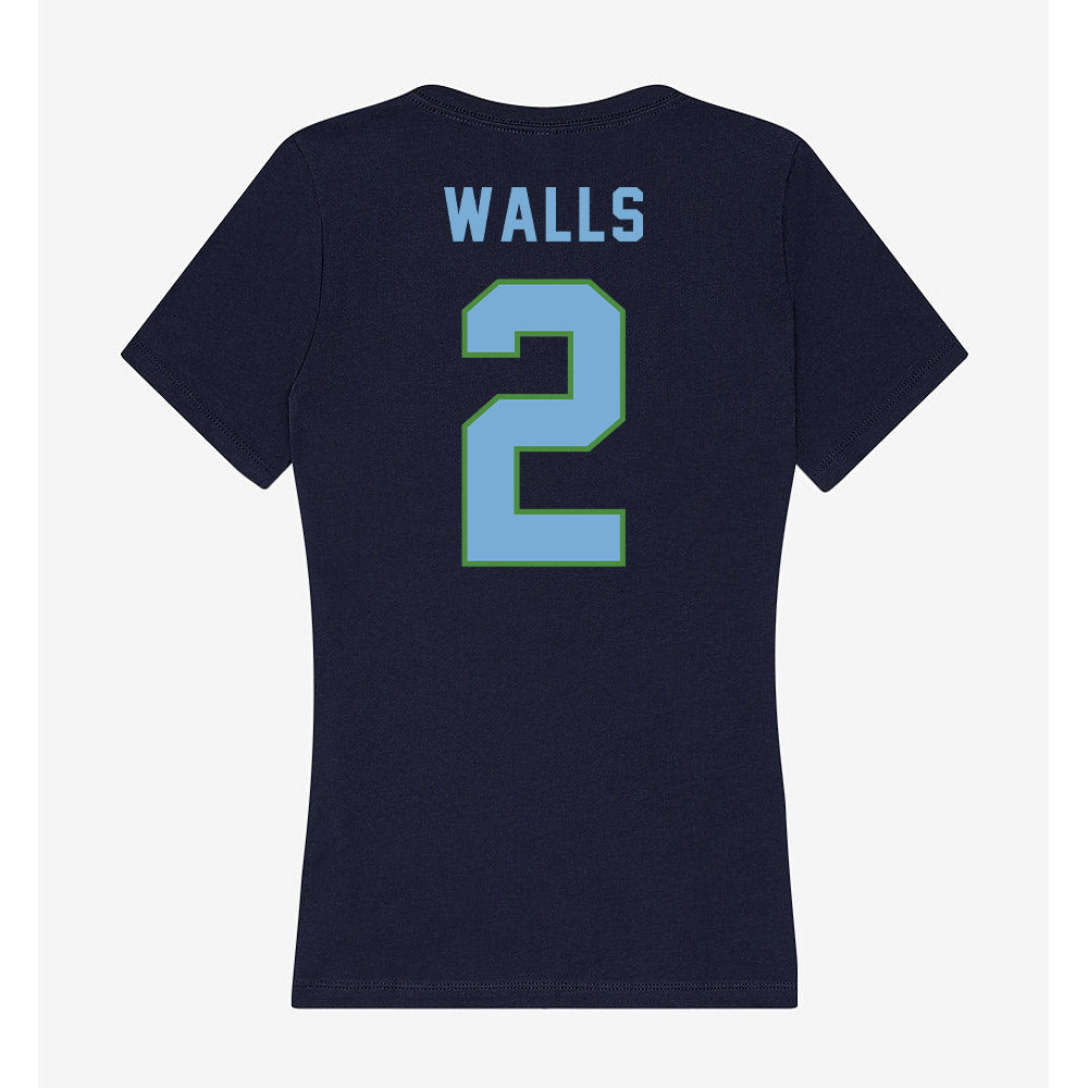 CSU Monterey Bay - NCAA Women's Basketball : Riley Walls - Classic Shersey Women's V-Neck T-Shirt-1