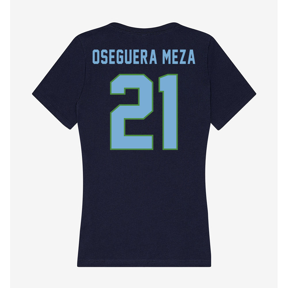 CSU Monterey Bay - NCAA Men's Soccer : Alvaro Oseguera Meza - Classic Shersey Women's V-Neck T-Shirt-1
