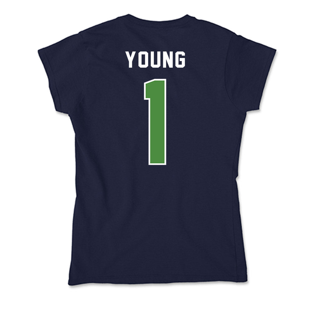 CSU Monterey Bay - NCAA Women's Basketball : Aliyah Young - Classic Shersey Soft Style Women’s T-Shirt-1