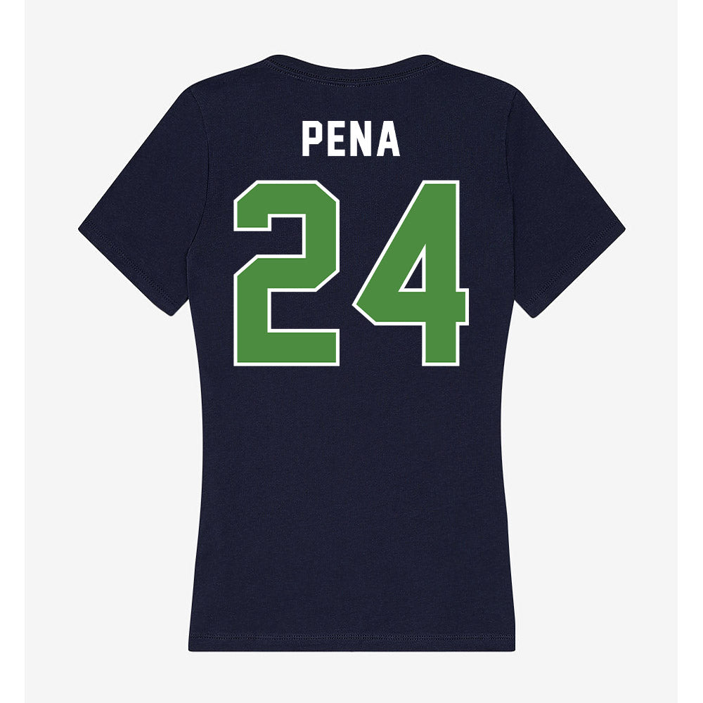 CSU Monterey Bay - NCAA Women's Basketball : Janelle Pena - Classic Shersey Women's V-Neck T-Shirt-1