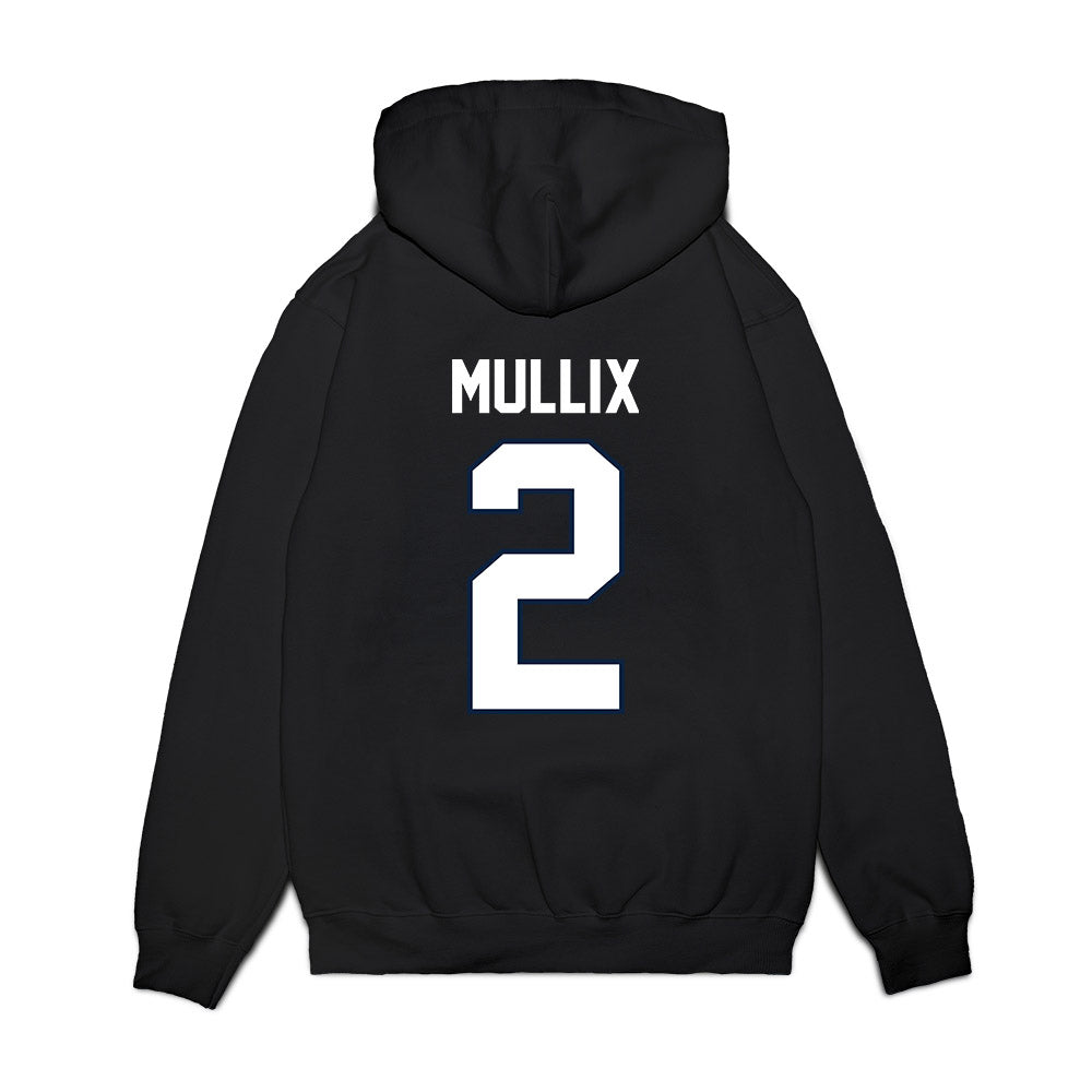 UConn - NCAA Football : Tahjae Mullix - Vintage Helmet Premium Hooded Sweatshirt-1