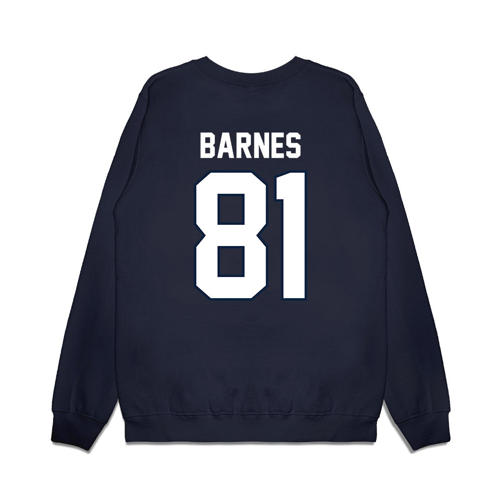 UConn - NCAA Football : Logan Barnes - Vintage Helmet Premium Crewneck Sweatshirt-1