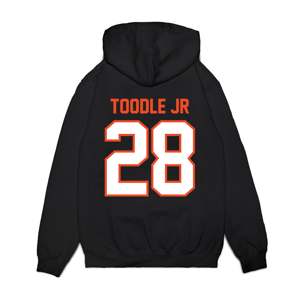 Auburn - NCAA Football : Shadrick Toodle Jr - Vintage Helmet Premium Hooded Sweatshirt-1