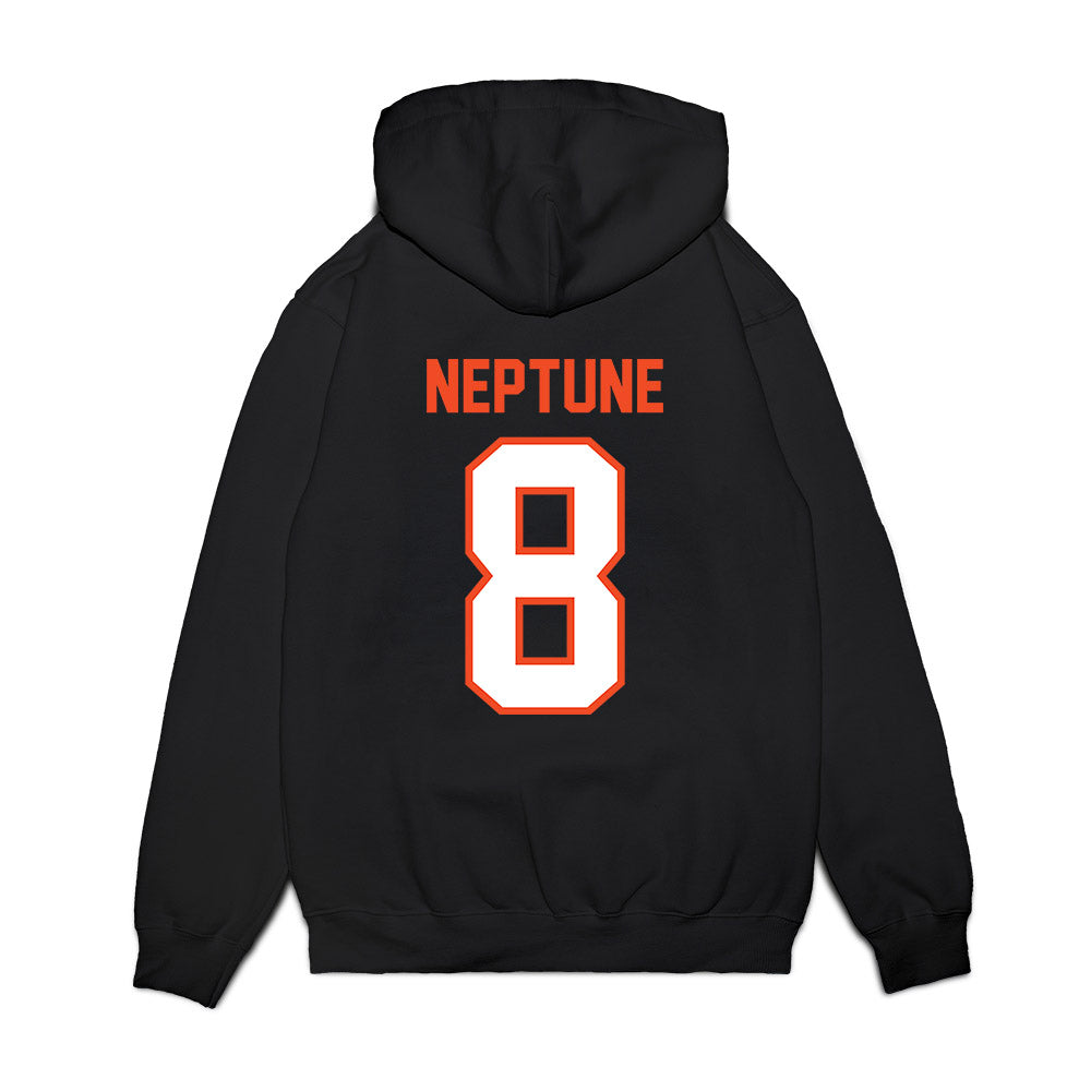 Auburn - NCAA Football : Christian Neptune - Vintage Helmet Premium Hooded Sweatshirt-1