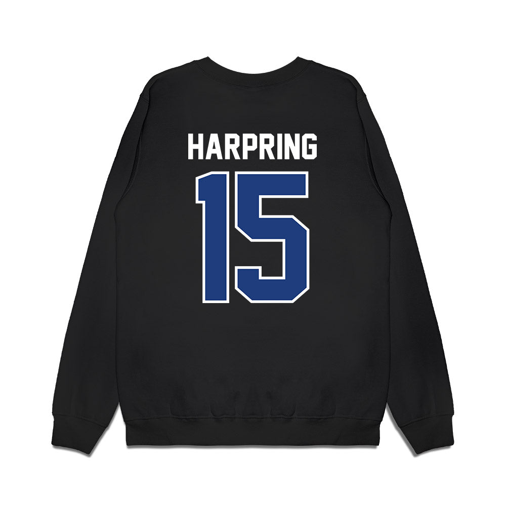 Florida - NCAA Football : Luke Harpring - Vintage Helmet Premium Crewneck Sweatshirt-1