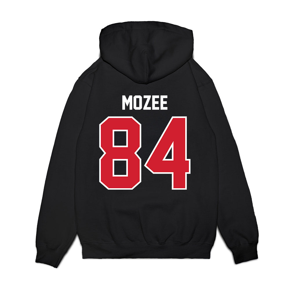 Nebraska - NCAA Football : Isaiah Mozee - Vintage Helmet Premium Hooded Sweatshirt-1