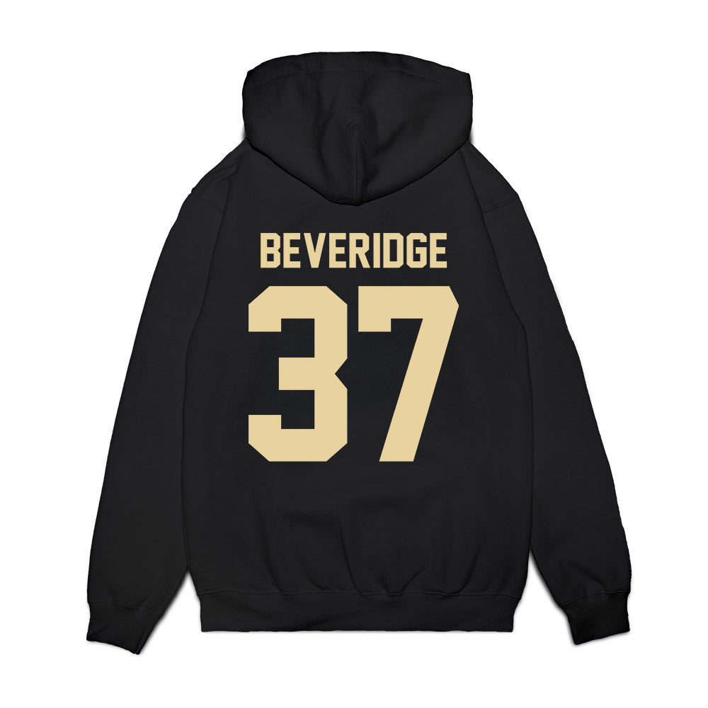 Boston College - NCAA Football : Callen Beveridge - Vintage Helmet Premium Hooded Sweatshirt-1