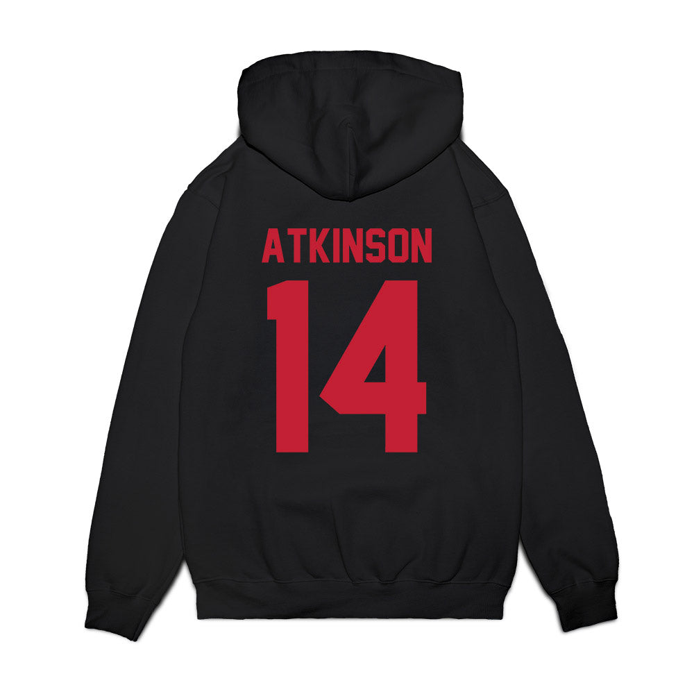 Ohio State - NCAA Football : Beau Atkinson - Vintage Helmet Premium Hooded Sweatshirt-1