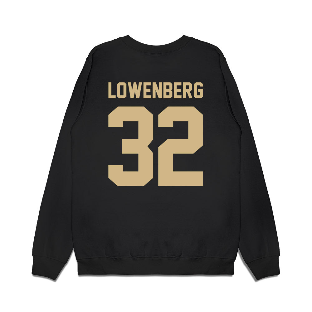 Wake Forest - NCAA Football : Joel Lowenberg - Vintage Helmet Premium Crewneck Sweatshirt-1