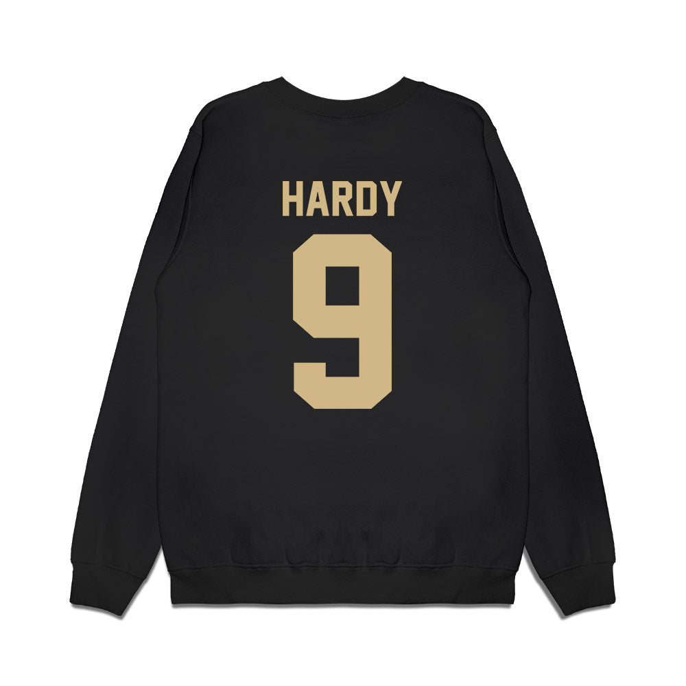 Wake Forest - NCAA Football : Camden Hardy - Vintage Helmet Premium Crewneck Sweatshirt-1