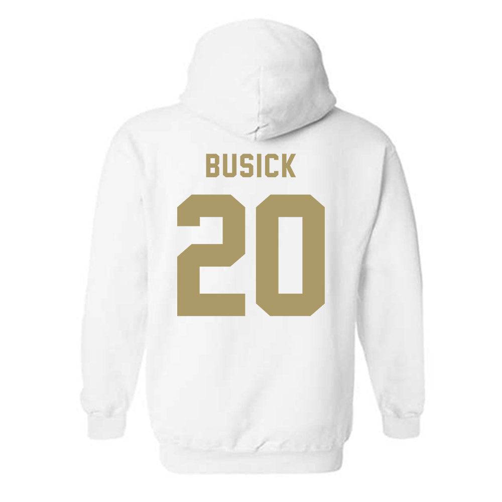 UNC Charlotte - NCAA Women's Basketball : Jacee Busick - Classic Shersey Hooded Sweatshirt-1