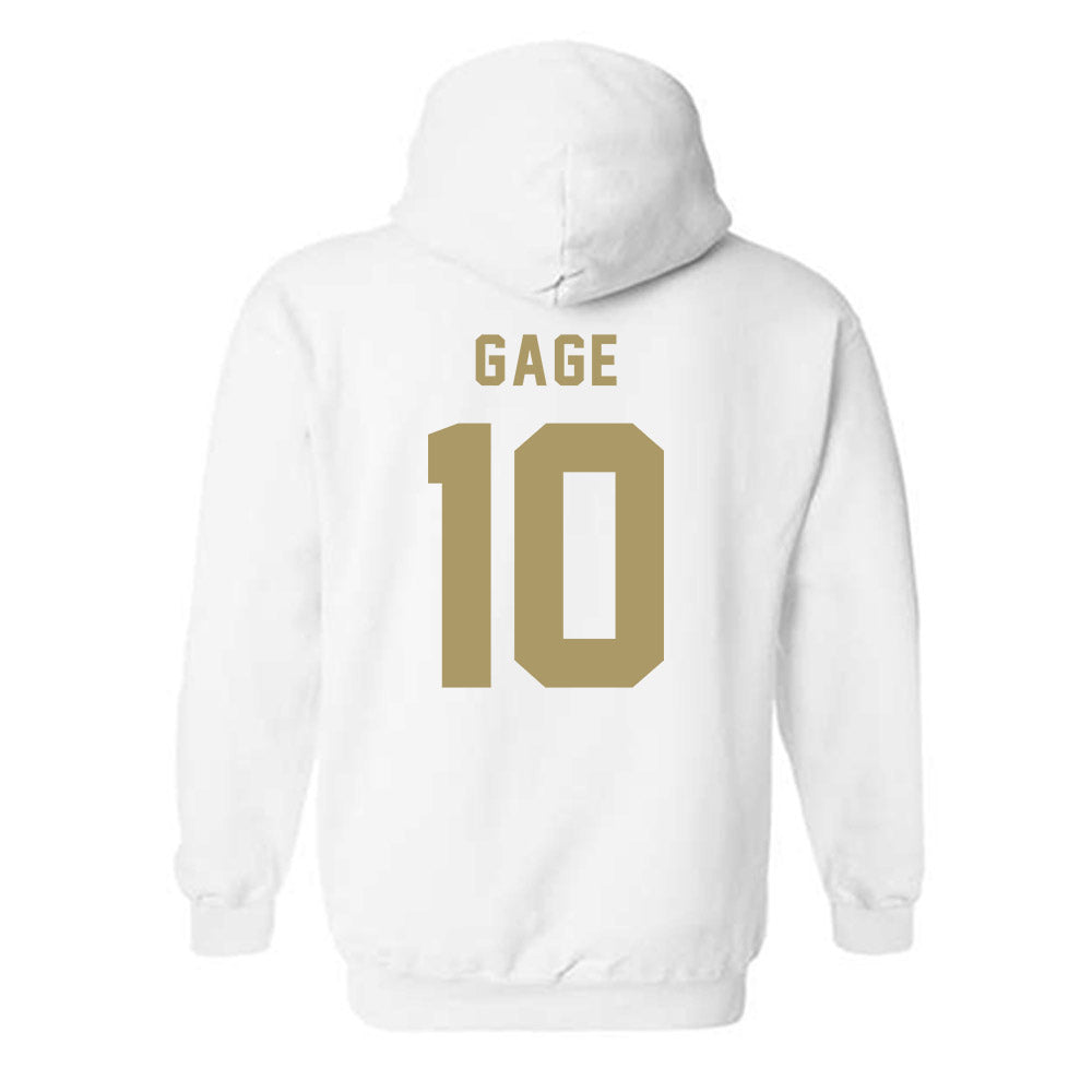 UNC Charlotte - NCAA Women's Basketball : Janavia Gage - Classic Shersey Hooded Sweatshirt-1