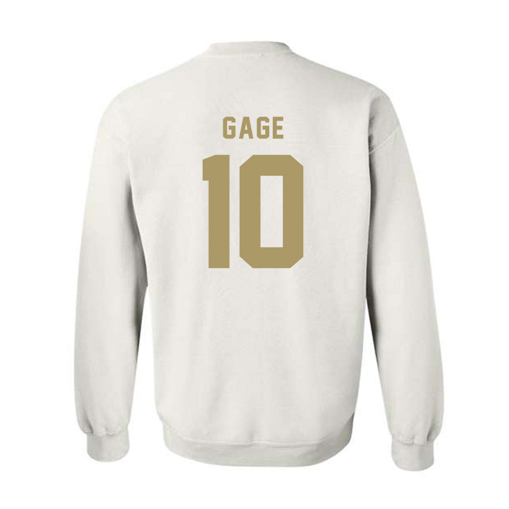 UNC Charlotte - NCAA Women's Basketball : Janavia Gage - Classic Shersey Crewneck Sweatshirt-1