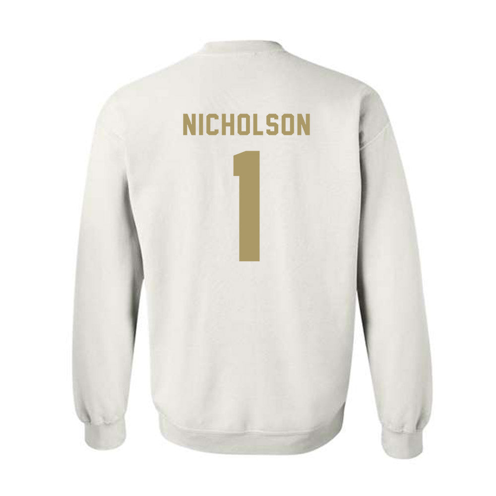 UNC Charlotte - NCAA Women's Basketball : Asianae Nicholson - Classic Shersey Crewneck Sweatshirt-1