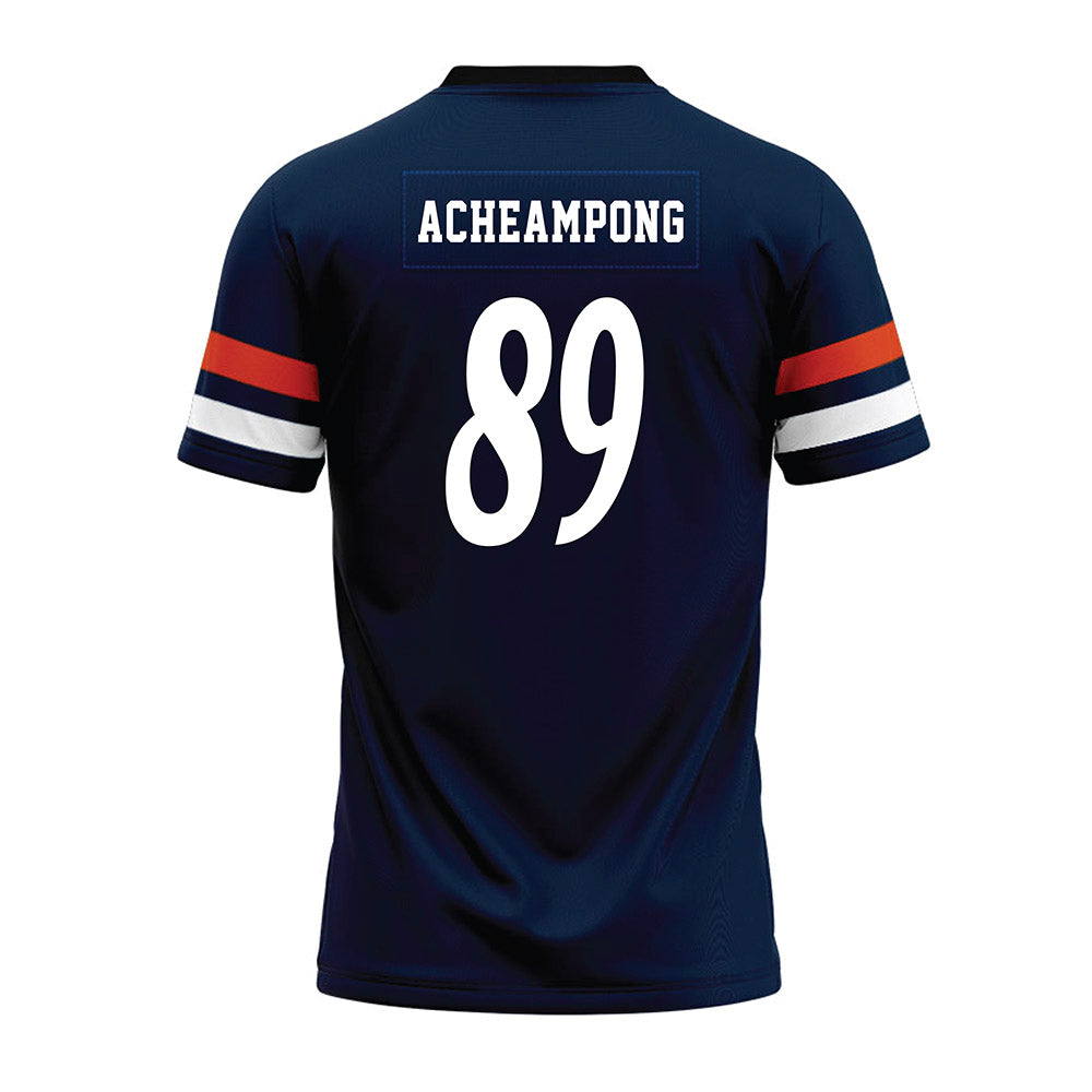 UTSA - NCAA Football : Collins Acheampong - Navy Premium Football Jersey-1