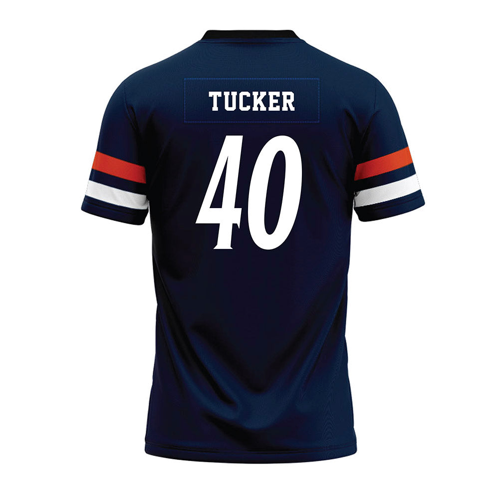 UTSA - NCAA Football : Brandon Tucker - Navy Premium Football Jersey-1