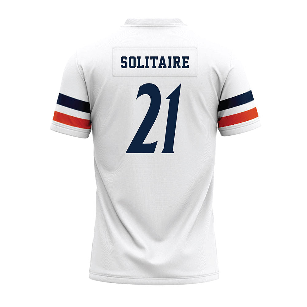UTSA - NCAA Football : J.C. Solitaire - White Premium Football Jersey-1