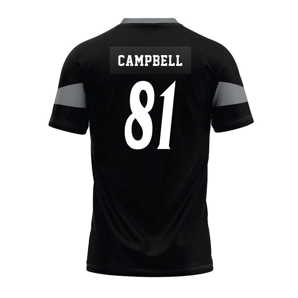 UTSA - NCAA Football : Miles Campbell - Black Premium Football Jersey-1