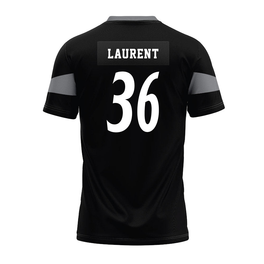 UTSA - NCAA Football : T.J. Laurent - Black Premium Football Jersey-1