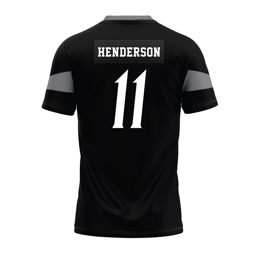 UTSA - NCAA Football : Will Henderson - Black Premium Football Jersey-1
