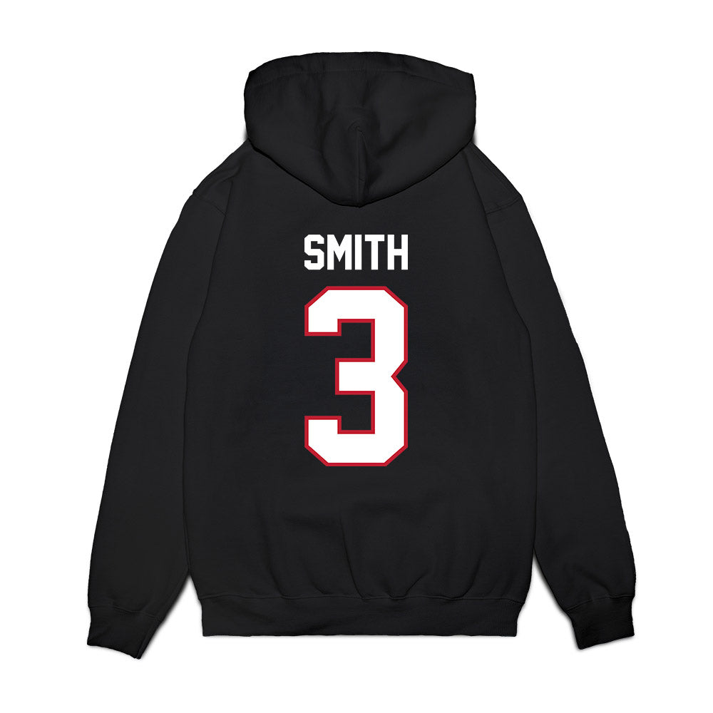 Arizona - NCAA Football : Tre Smith - Vintage Helmet Premium Hooded Sweatshirt-1