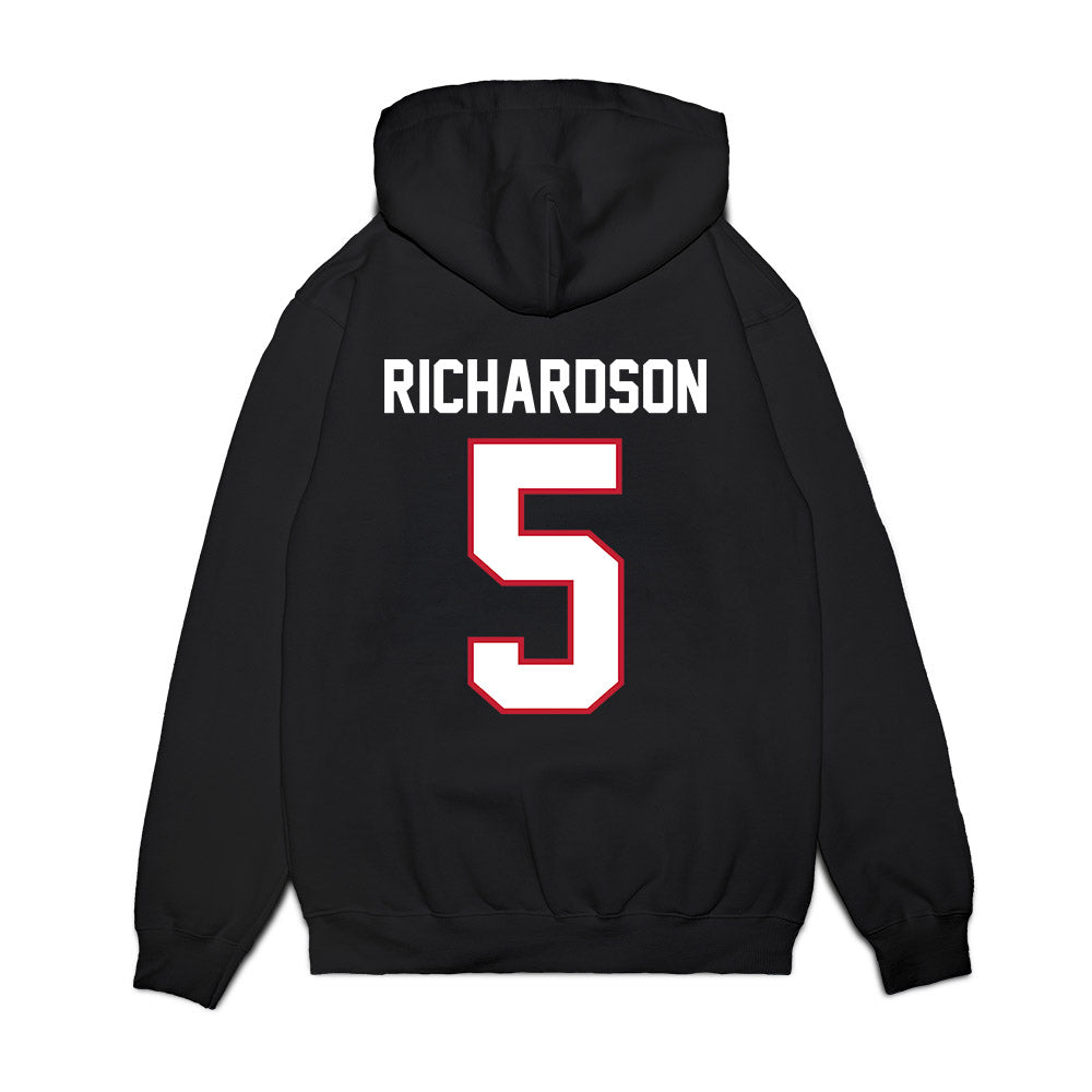 Arizona - NCAA Football : Gio Richardson - Vintage Helmet Premium Hooded Sweatshirt-1